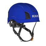 KASK Zenith X veiligheidshelm - met draaiknop en kinband clips - blauw