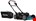 Makita accu grasmaaier - LM001CZ - 36V - 53 cm connector type - excl. accu en lader - in doos