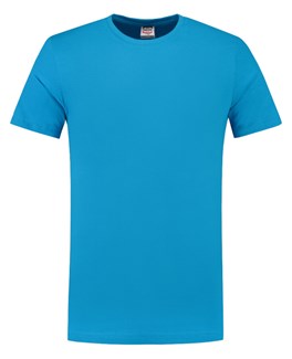 Tricorp T-shirt fitted - Casual - 101004 - turquoise - maat 3XL