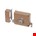 Yale 635.50 oplegslot met vaste buitencilinder doornmaat 50 mm - draairichting 2 = DIN Rs