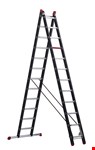 Altrex reformladder 2-delig - Mounter ZR2060 - max. werkhoogte 6,90 m - 2 x 12 sporten