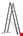 Altrex reformladder 2-delig - Mounter ZR2060 - max. werkhoogte 6,90 m - 2 x 12 sporten