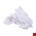 PDB witte poetsdoeken - doos á 10 kg - TRICOT