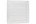 Nedco schoepenrooster alu. 155 x 155 mm RAL9010 wit