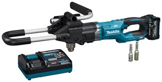 Makita grondboor - DG001GM105 - XGT 40 V Max - 4,0 Ah accu, snellader en adapter A/D - in doos