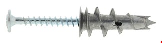 Spit gipsplaatpluggen met schroef in koffer - 14x31 mm - DRIVA TP12 - zelfborend  