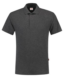 Tricorp Casual 201007 100% katoen unisex poloshirt Antraciet M