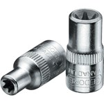 GEDORE dopsleutel - 1/4" - TORX - E5