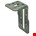 Gebr. Bodegraven XL-hoekanker - 75x150mm - verzinkt