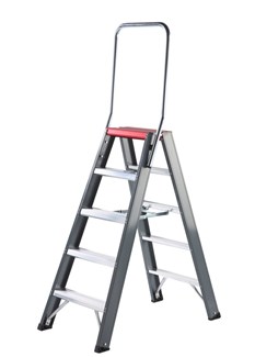 Altrex dubbel oploopbare trap - Falco - FDO 5 - max. werkhoogte 3,20 m - 2 x 5 treden