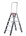 Altrex dubbel oploopbare trap - Falco - FDO 5 - max. werkhoogte 3,20 m - 2 x 5 treden