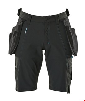 Mascot Advanced short - 17149-311 - afritsbare spijkerzakken - zwart - maat C68