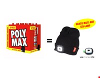 Griffon Poly Max High Tack Express wit 12-pack + Griffon led muts