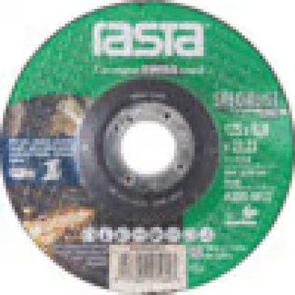 Rasta afbraamschijf staal - 125x6x22,23 mm  