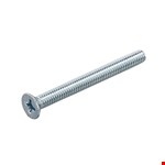 Hoenderdaal metaalschroef [200x] - VZ - platkop - PH-2 - M4x25mm