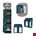 StealthMounts batterijhouders (6x) blauw - voor Makita 18V accu's 