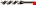 Bahco slangenboor - 9626 - lang - hout - 8 x 460 mm