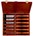 Bahco steekbeitelset - 6-32 mm - 6-delig - in houten kist - 424P-S6-EUR