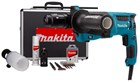 Makita combihamer 230V - HR2631FTX4 - SDS plus - 2.4J - 800W - met stofafzuigset en accessoireset - in aluminium koffer