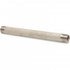 Pijpnippel - Fig.23 - RVS - buiten/buiten - 1.1/2" - 80mm