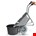 Matador kruiwagen - EasyRider 80L - M-115-CT - met lekvrije band